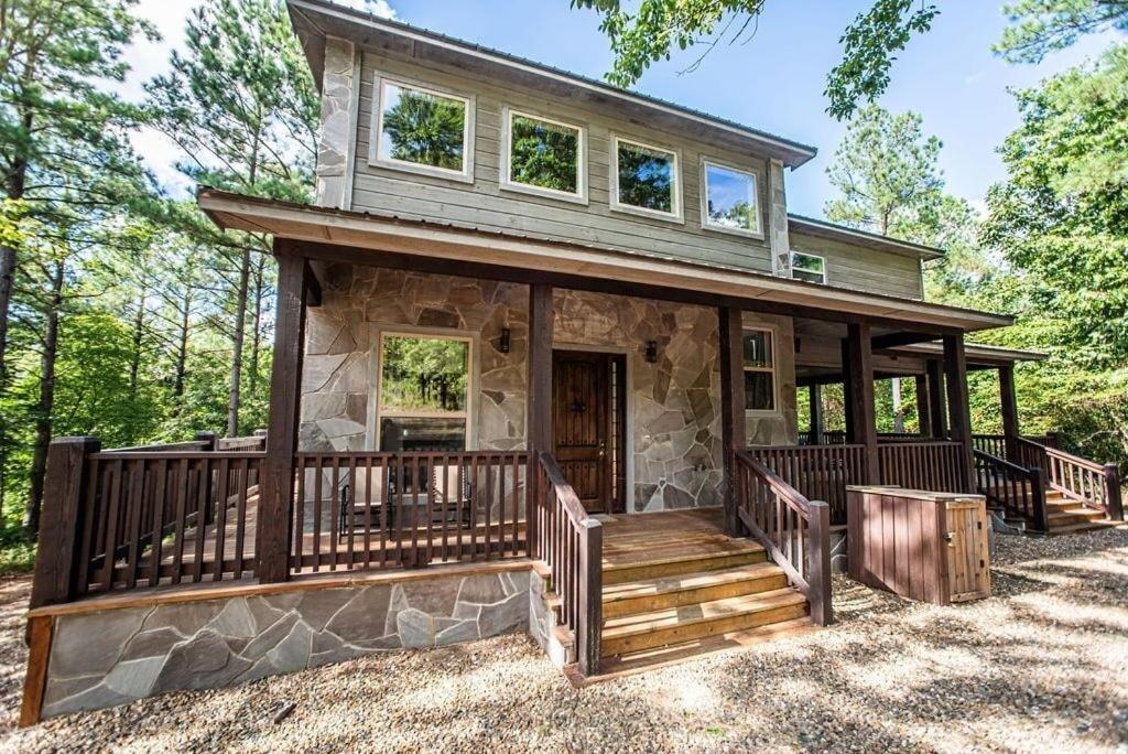 Merlot Mountain - Heated Spa Pool And Hot Tub! Cabin Broken Bow Exterior foto