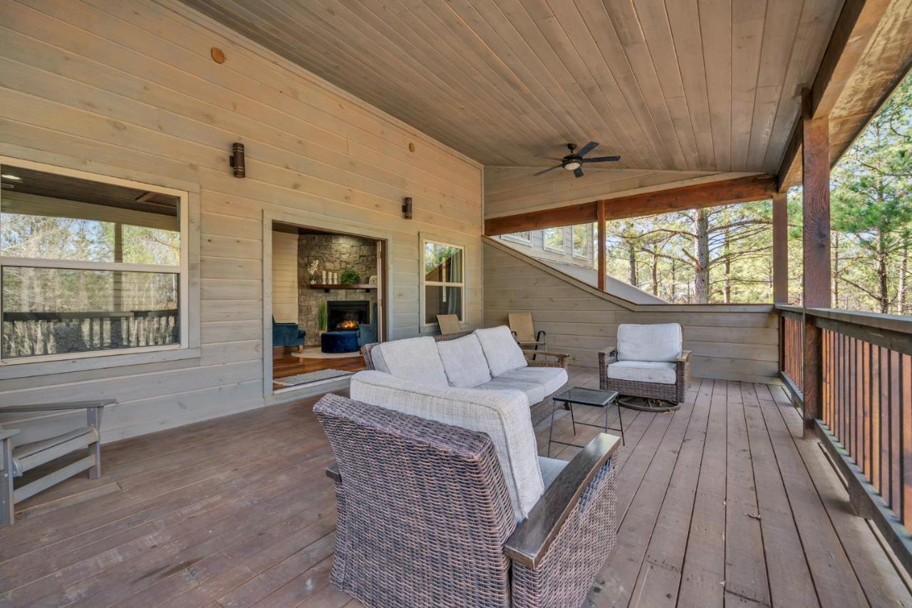 Merlot Mountain - Heated Spa Pool And Hot Tub! Cabin Broken Bow Exterior foto
