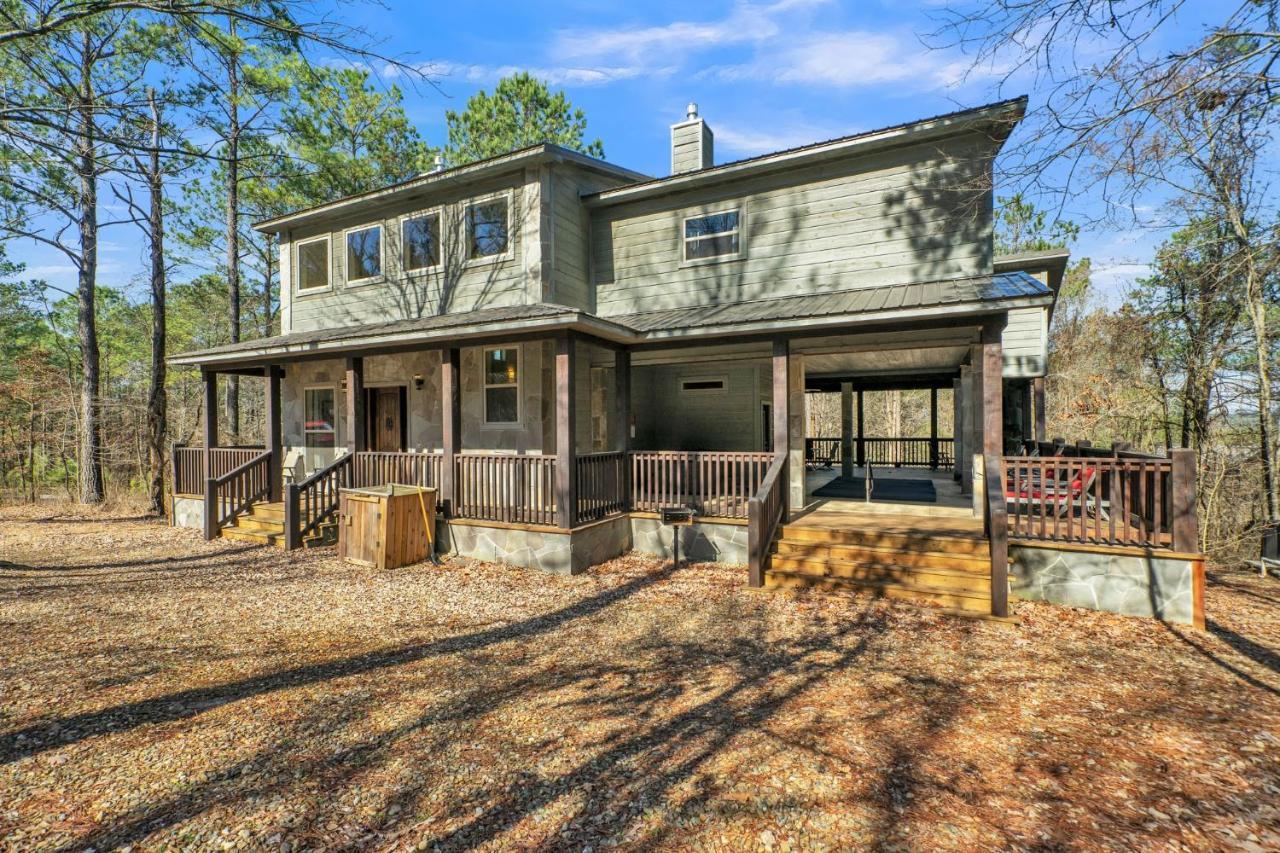 Merlot Mountain - Heated Spa Pool And Hot Tub! Cabin Broken Bow Exterior foto