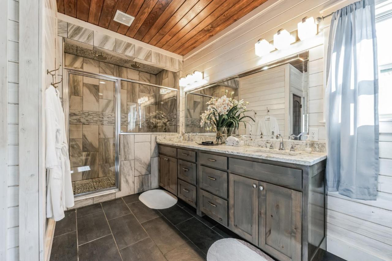 Merlot Mountain - Heated Spa Pool And Hot Tub! Cabin Broken Bow Exterior foto