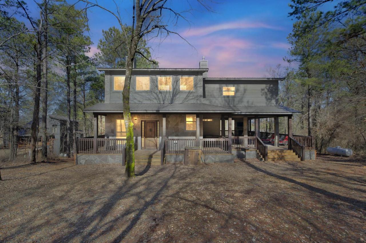 Merlot Mountain - Heated Spa Pool And Hot Tub! Cabin Broken Bow Exterior foto